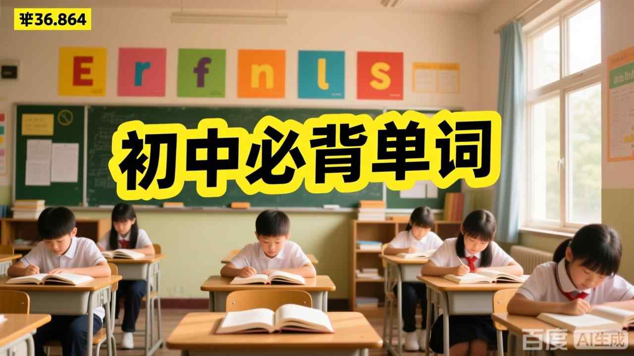 初中必背单词