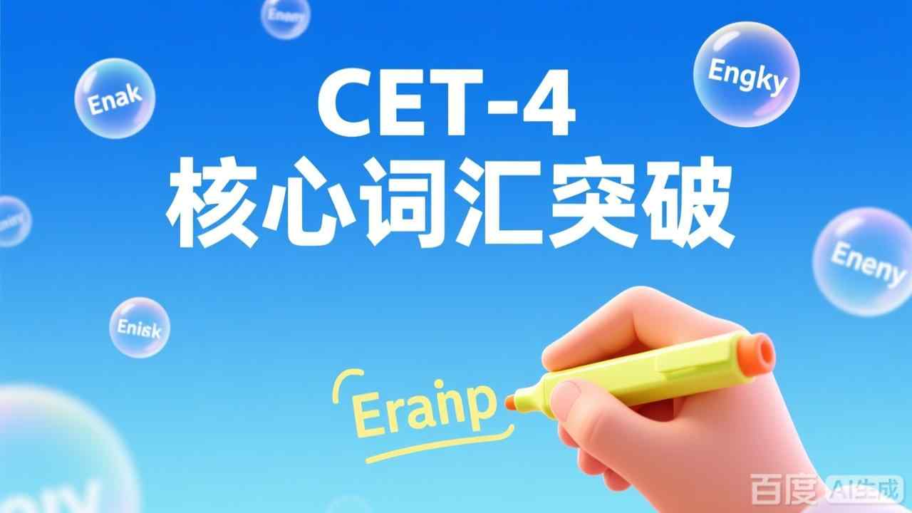 CET-4 核心词汇突破